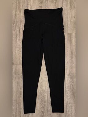 Spanx By Sara Blakely Size Medium Full Length Leggings Black